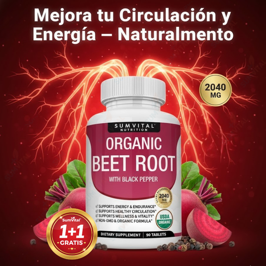 Sumvital Top Luxe Raíz de Remolacha Orgánica Sumvital